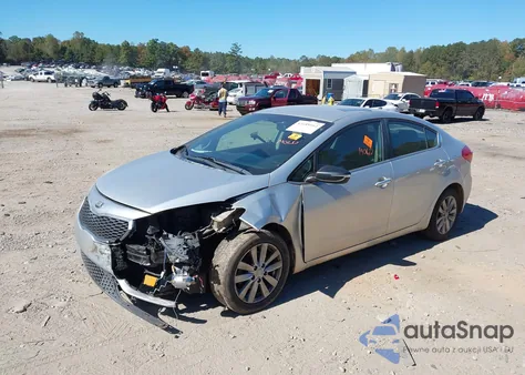 2014 Kia Forte Ex z USA, uszkodzony, nr VIN KNAFX4A89E5234677